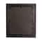 Glitzhome® 31.5" Washed White Wooden Farmhouse Square Windowpane Wall Mirror